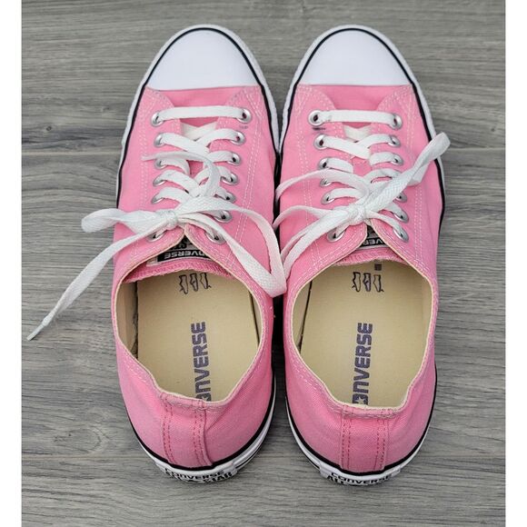 Chuck Taylor Converse Pink Low Top All Star Sneakers Womens 11‎ Mens 9 - Picture 3 of 11